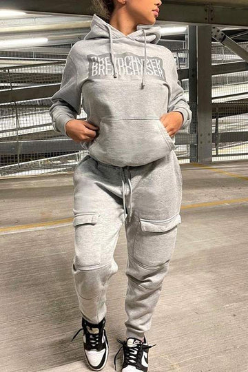 HOODIE SWEATPANTS TRACKSUIT SET