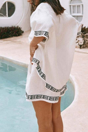 COLLARED TOP SHORTS SET