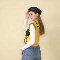 SLEEVELESS DESIGN SEXY SPICE GIRL KNITTED VEST TOP FOR WOMEN