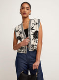 SLEEVELESS DESIGN SEXY SPICE GIRL KNITTED VEST TOP FOR WOMEN