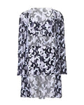 3PCS ALLOVER PRINT DRAWSTRING BIKINI SET WITH COVER UP - Missyess