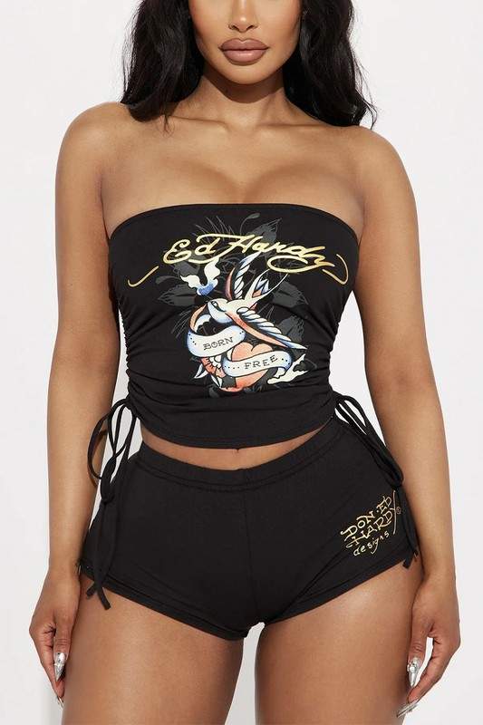 Graphic Print: Ed Hardy Mini Set