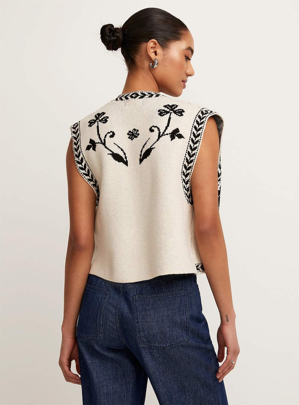 SLEEVELESS DESIGN SEXY SPICE GIRL KNITTED VEST TOP FOR WOMEN