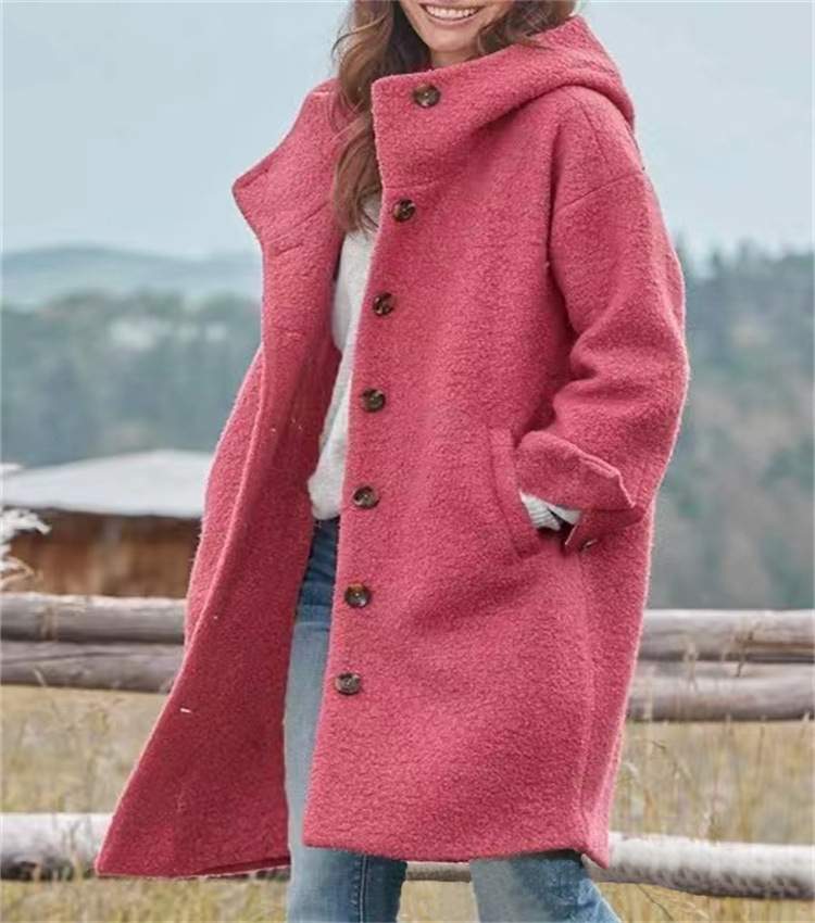  STREET HIPSTER TRENCH  LONG SLEEVE LOOSE  COAT 