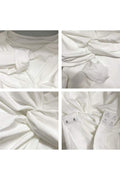PLEATED BODYSUIT TOP
