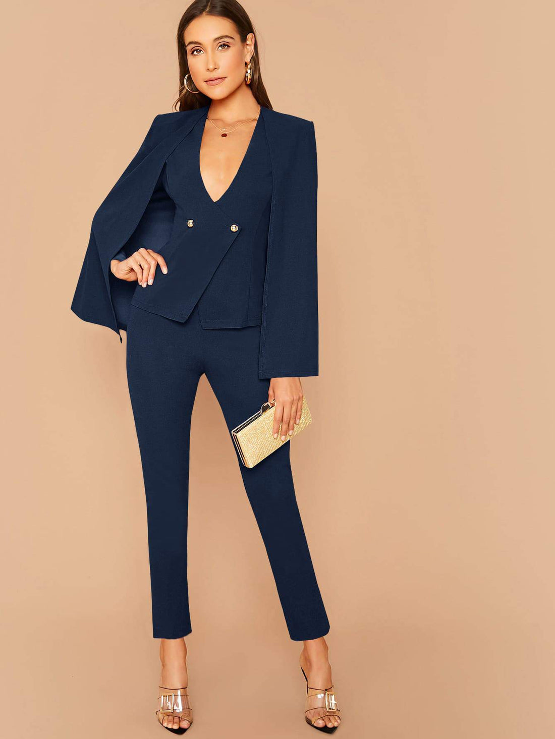 Formal Women's Suit - Fashionable Suit Set