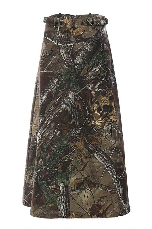 GRAPHIC CARGO LONG SKIRT
