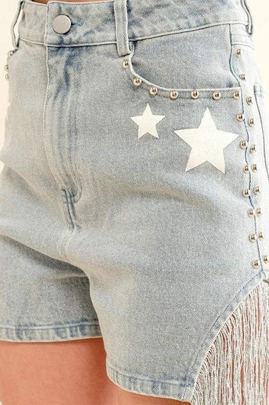 TASSELS STARS SHORTS