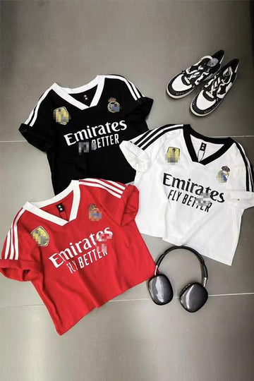 GRAPHIC V NECK T SHIRTS