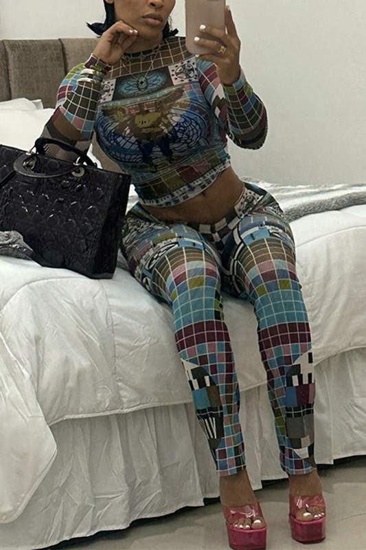 GRAPHIC SHIRT AND TIGHTS SET