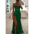 PARTY SLING DRESS  LOOSE  SPLIT  
