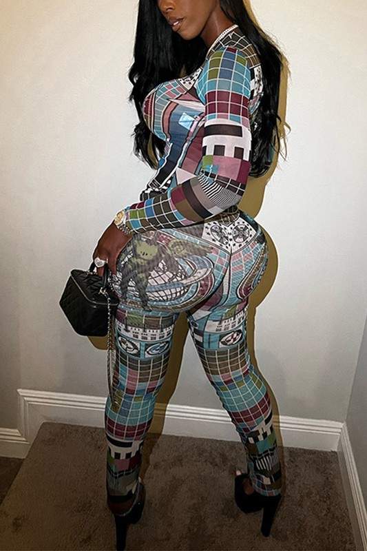 GRAPHIC SHIRT AND TIGHTS SET