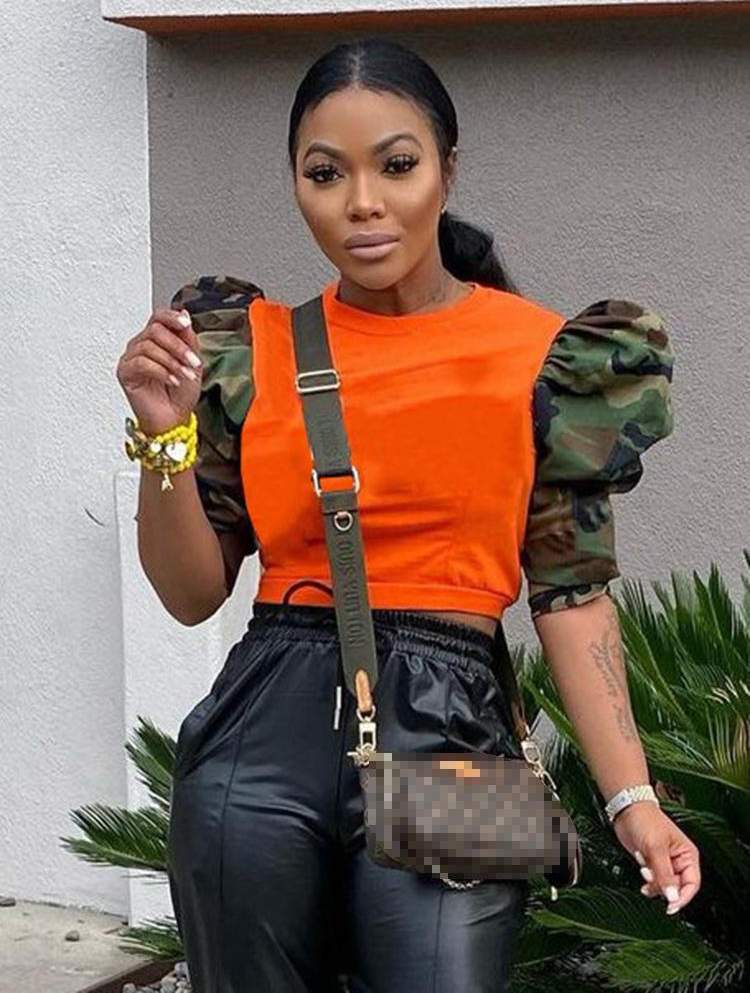 Urban Streetwear: Puff Sleeve & Leather