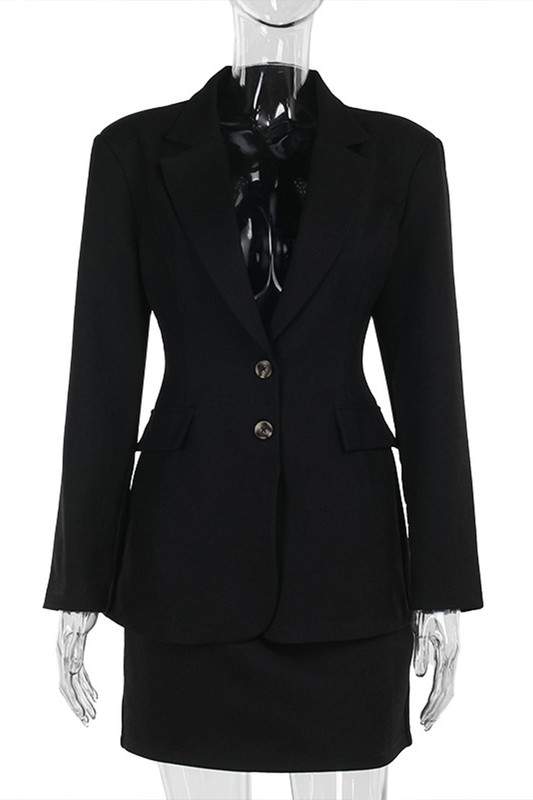 CHIC BLAZER MINI DRESS