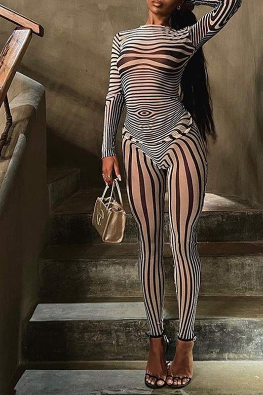 ZEBRA PRINT JUMPSUIT