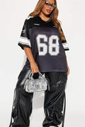 V NECK OVERSIZED T SHIRTS