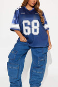 V NECK OVERSIZED T SHIRTS