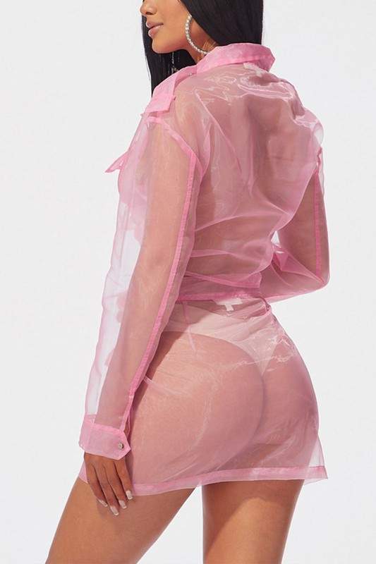 TULLE SHIRT AND SKIRT SET