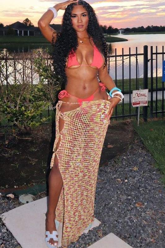 CROCHET WRAPPED SKIRT