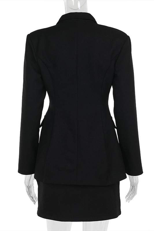 CHIC BLAZER MINI DRESS