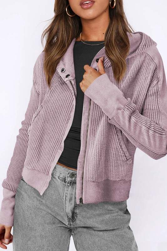 ZIP UP HOODIE JACKET