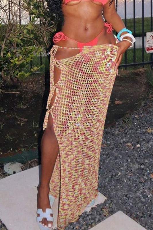 CROCHET WRAPPED SKIRT