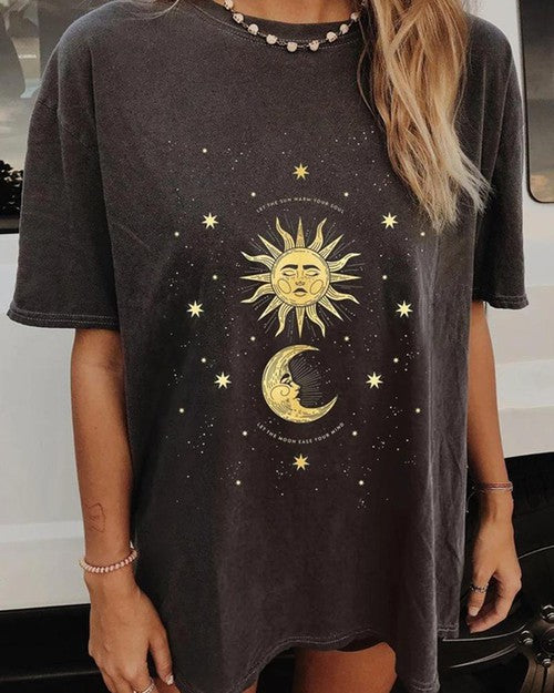 Soft Cotton Sun and Moon Shirt