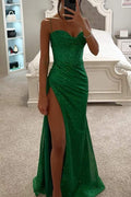 PARTY SLING DRESS  LOOSE  SPLIT  