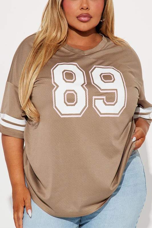 V NECK OVERSIZED T SHIRTS