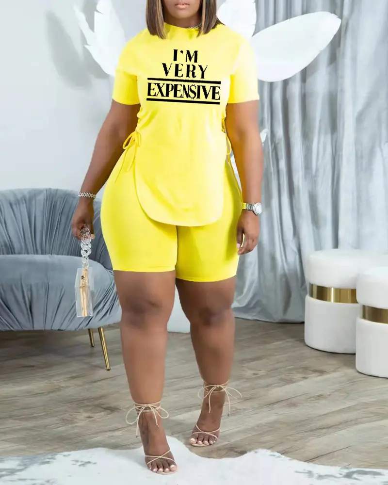 Comfortable Loungewear: Statement T-Shirt