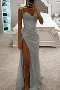 PARTY SLING DRESS  LOOSE  SPLIT  