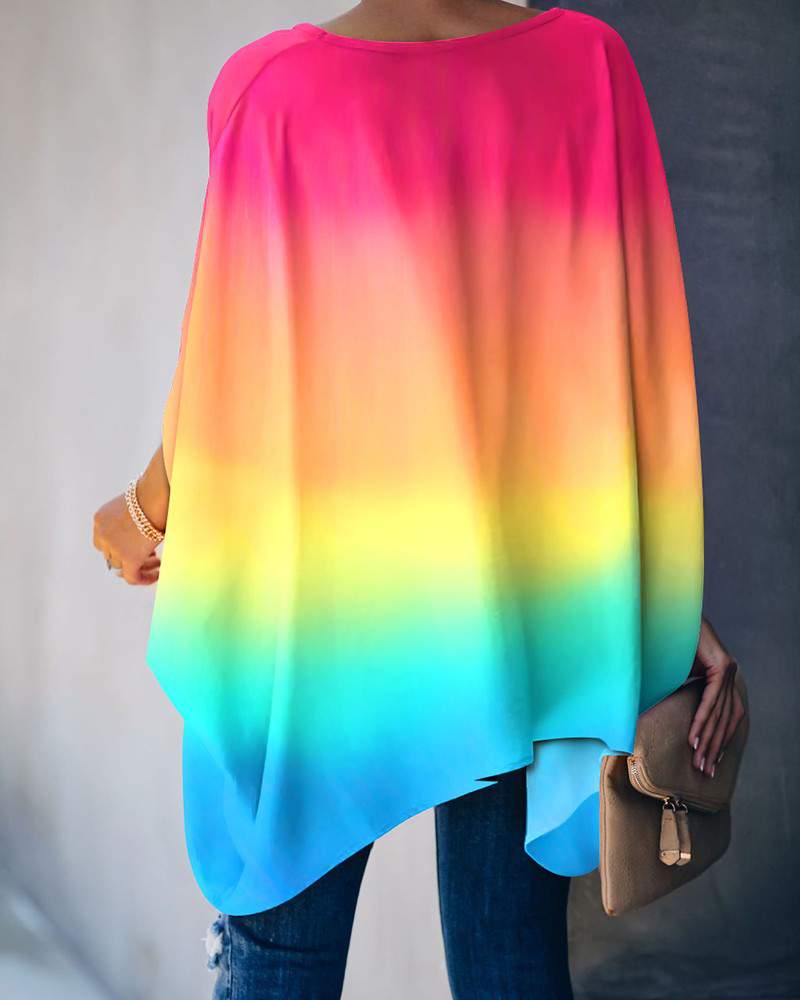 Casual Chiffon Beach Cover-Up