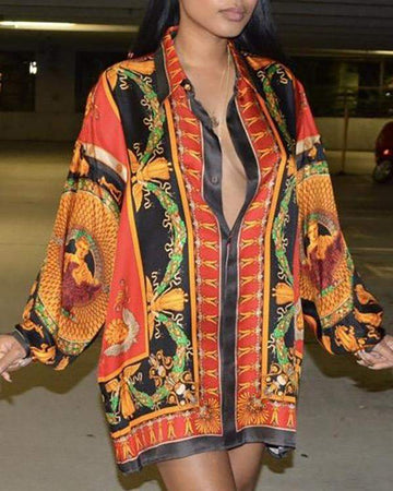 Festival Fashion Oversized Blouse, Chic Style