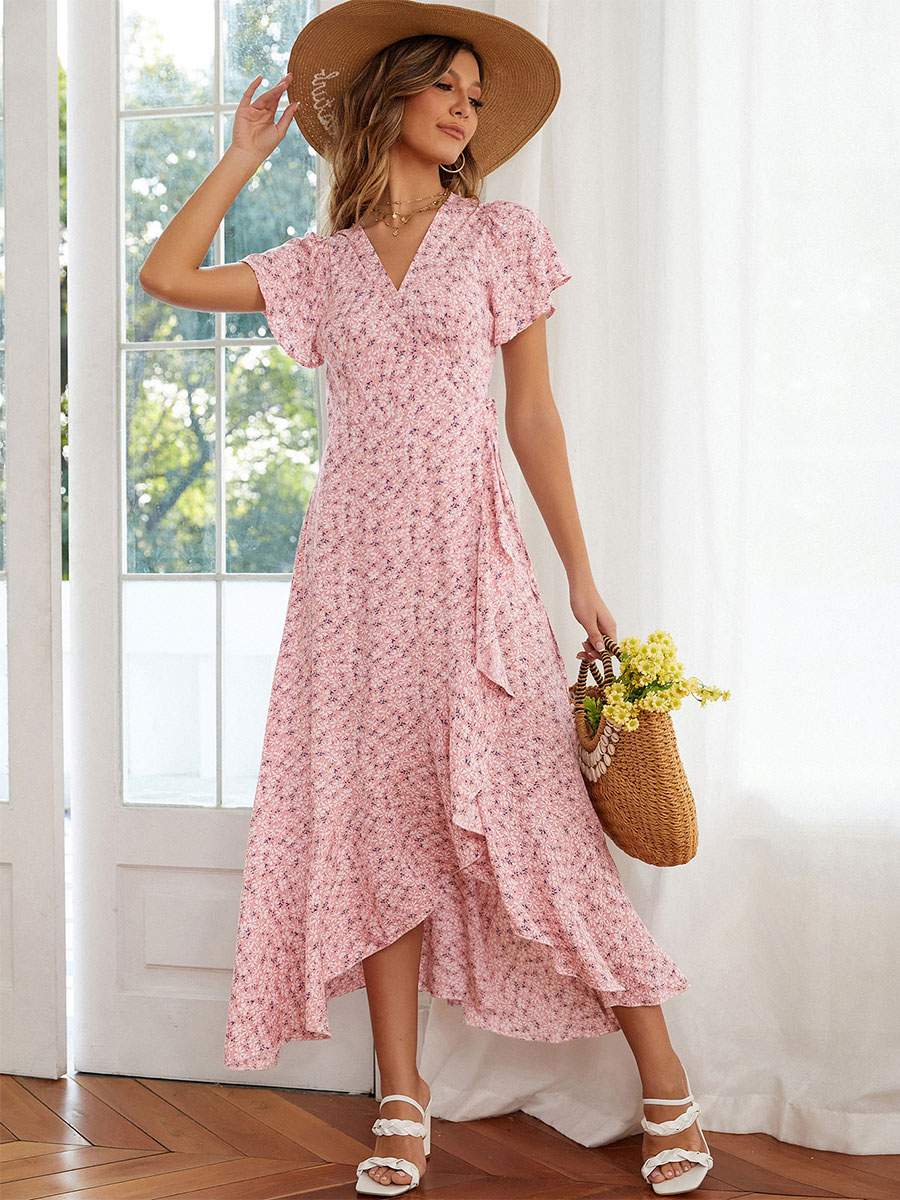 Floral Summer Dress - Lightweight Bohemian Dress