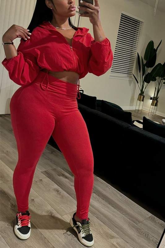 WORKOUT TIGHTS TRACKSUIT SET