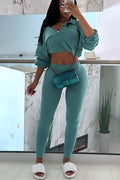 WORKOUT TIGHTS TRACKSUIT SET