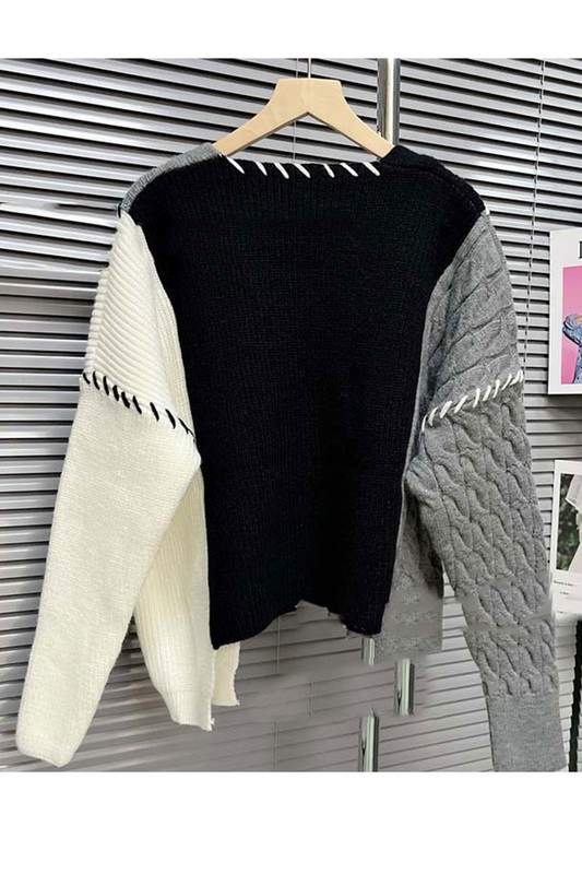 V NECK KNITTED BUTTON CARDIGAN