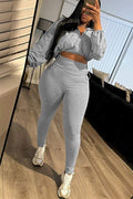 WORKOUT TIGHTS TRACKSUIT SET