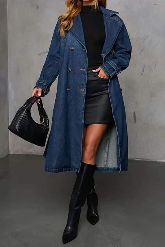 LONG DENIM JACKET