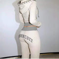  EXPLOSIVE CARDIGAN LONG SLEEVE PANTS FASHION SUIT