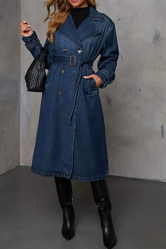 LONG DENIM JACKET