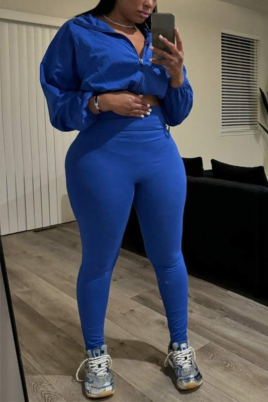 WORKOUT TIGHTS TRACKSUIT SET