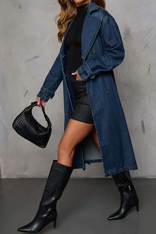 LONG DENIM JACKET