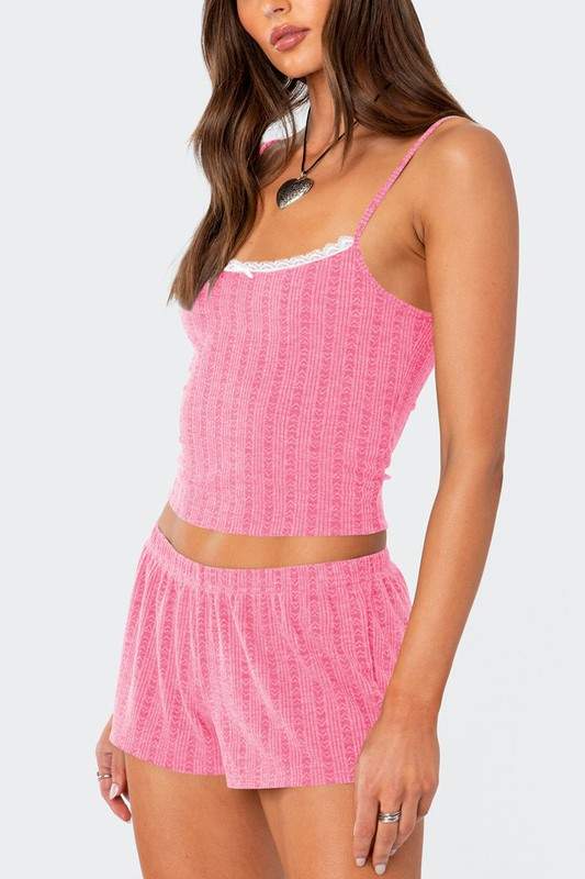 CAMIS TOP SHORTS SET