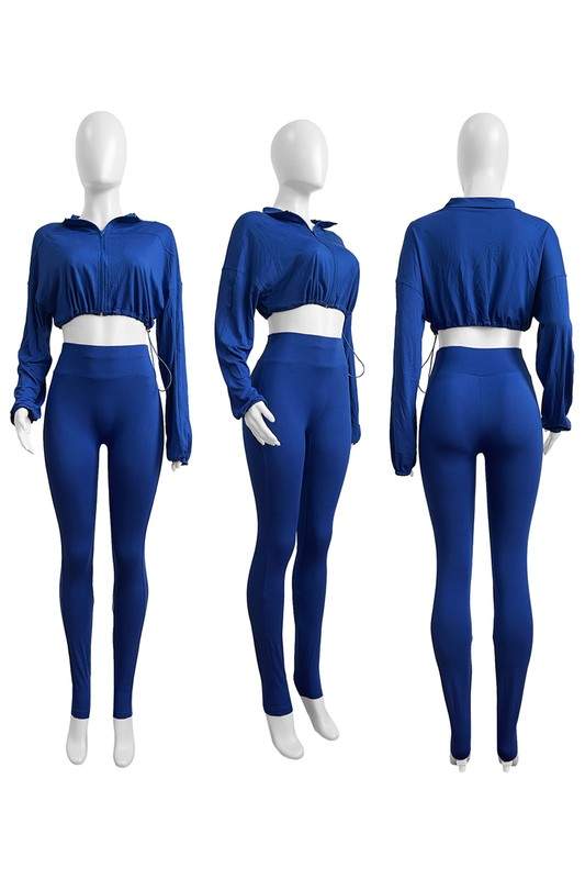 WORKOUT TIGHTS TRACKSUIT SET