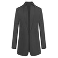  SOLID COLOR STAND COLLAR WOOL COAT