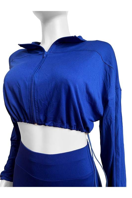 WORKOUT TIGHTS TRACKSUIT SET