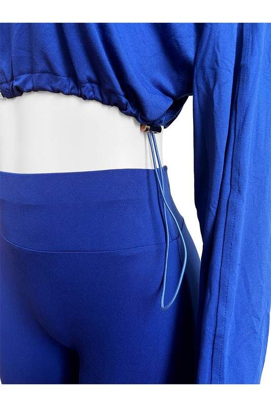 WORKOUT TIGHTS TRACKSUIT SET