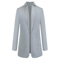  SOLID COLOR STAND COLLAR WOOL COAT