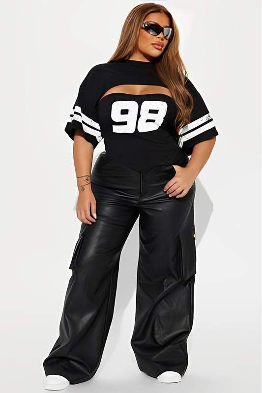 NUMBER PRINT SHORT SLEEVE TEE